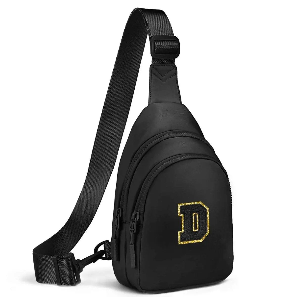 Small Initial Sling Bag Crossbody Bag Fanny Pack for Girls Women Cute Chest Bag Cross Body Bag Personalized Gift - Love Salve